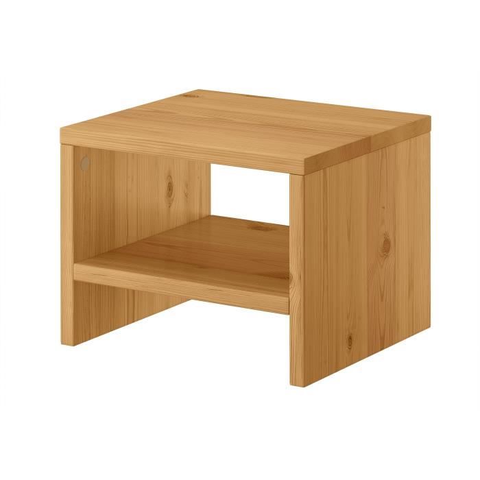 table de chevet - erst-holz - 90.20-k5e - contemporain - design - marron - bois massif - chêne