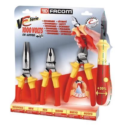 Jeu De 3 Pinces Facom 1000 Volts Ve 3 Achat Vente Pince De Decoupe Jeu De 3 Pinces 1000 Volts Fac Cdiscount