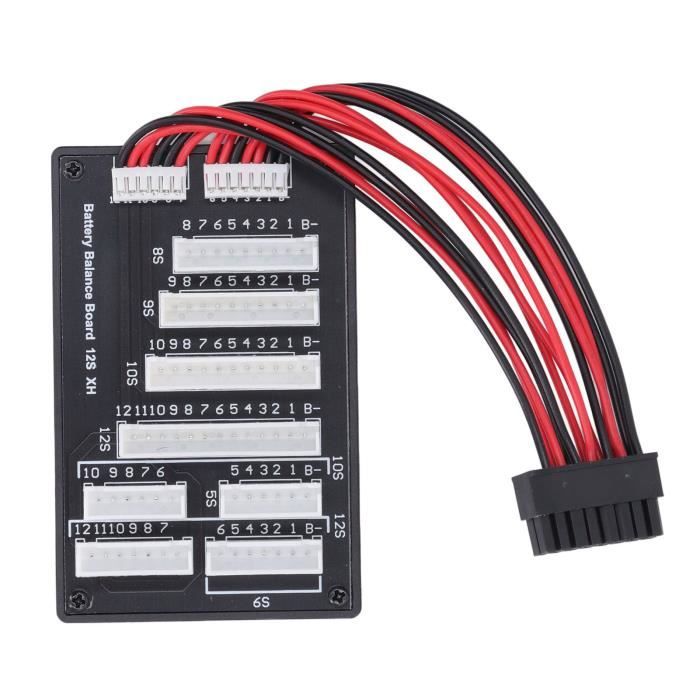 Carte Parallèle LiPo JST XH 2S/3S - Charge Simultanée Jusqu'à 8 Batteries Pour IMAX B6, B6AC Et Autres Chargeurs D'équilibrage