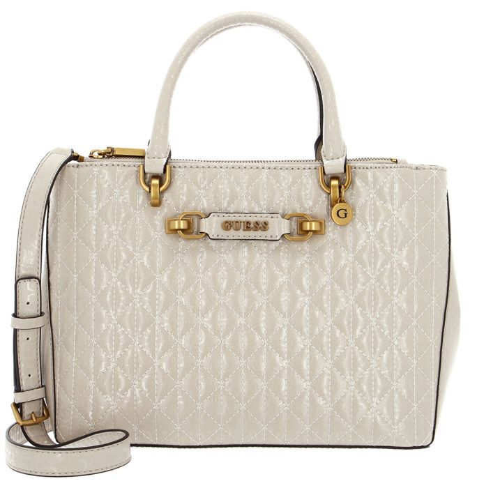 Sac Guess Centre Stage Abey Status Satchel Shell - Bandoulière En Polyuréthane, Neuf Avec étiquettes