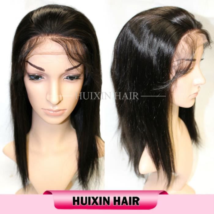 perruque lisse naturel