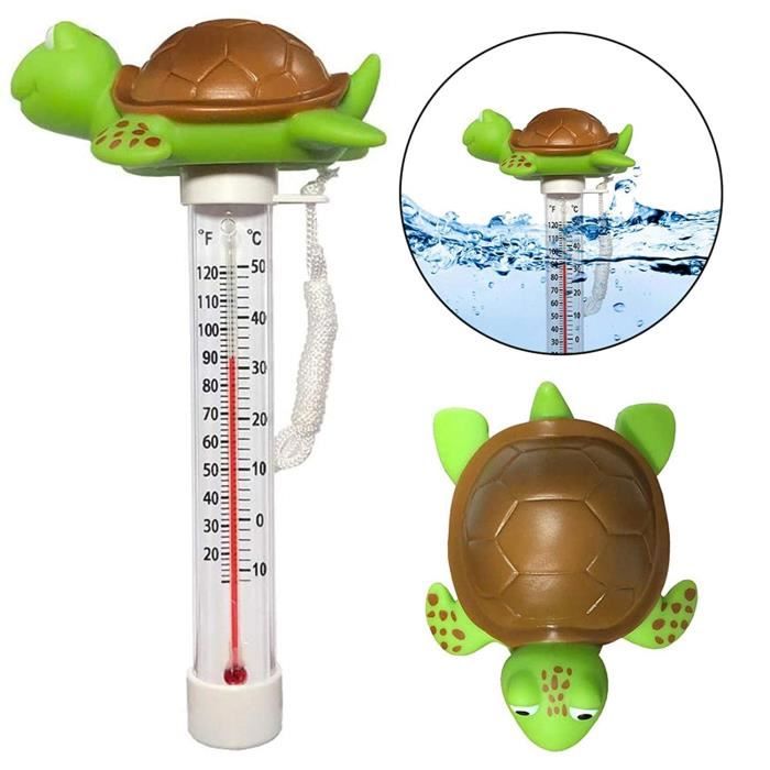 Thermomètre Flottant Pour Piscine, Spa, Aquarium - Lecture Immédiate, Résistant Aux Chocs