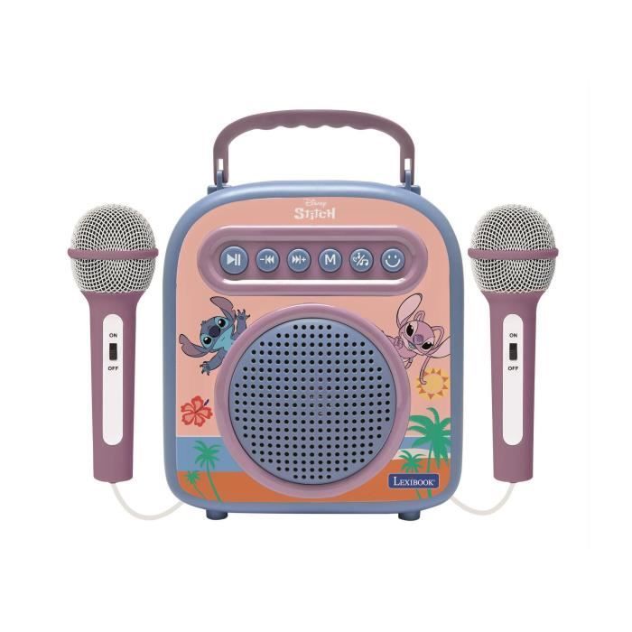 Enceinte Bluetooth avec micros Stitch