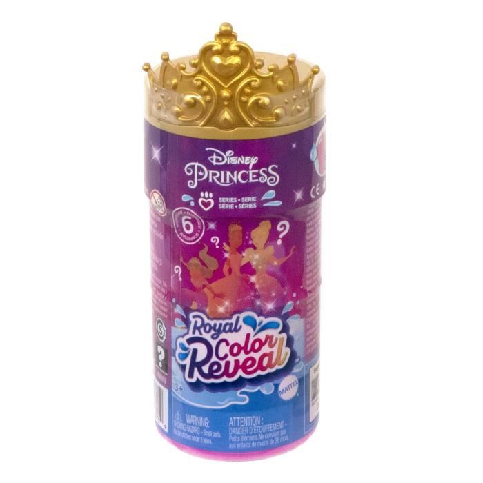Disney Princesses - COLOR REVEAL SERIE - Modèles aléatoires - poupée - 3 ans et +