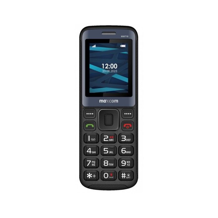 MAXCOM T&eacute;l&eacute;phone Portable  MM718 4G Noir
