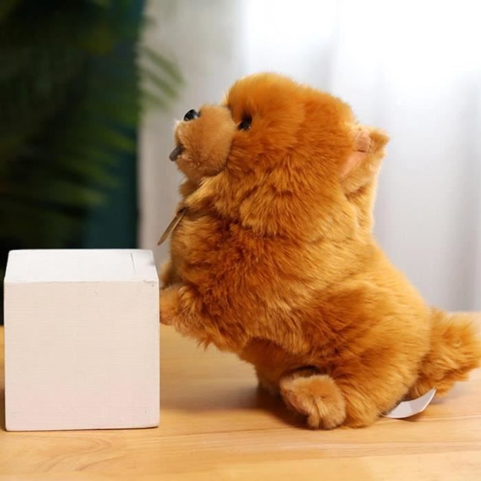 Meilleurs prix pour minifinker jouet animal en peluche minifinker Peluche pour chien Peluche chien Chow mignon jeux activite Comme le montre la figure