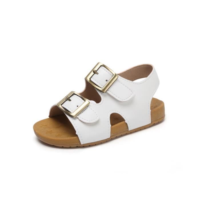 Enfant Sandales Bebe Garcon Fille Mode Chaussures Pour Enfants Blanc Achat Vente Sandale Nu Pieds Soldes Sur Cdiscount Des Le Janvier Cdiscount