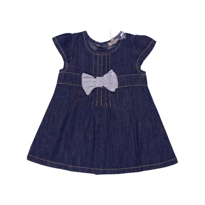 Robe Bebe Fille Grain De Ble 6 Mois Bleu Ete Bleu Bleu Cdiscount Pret A Porter