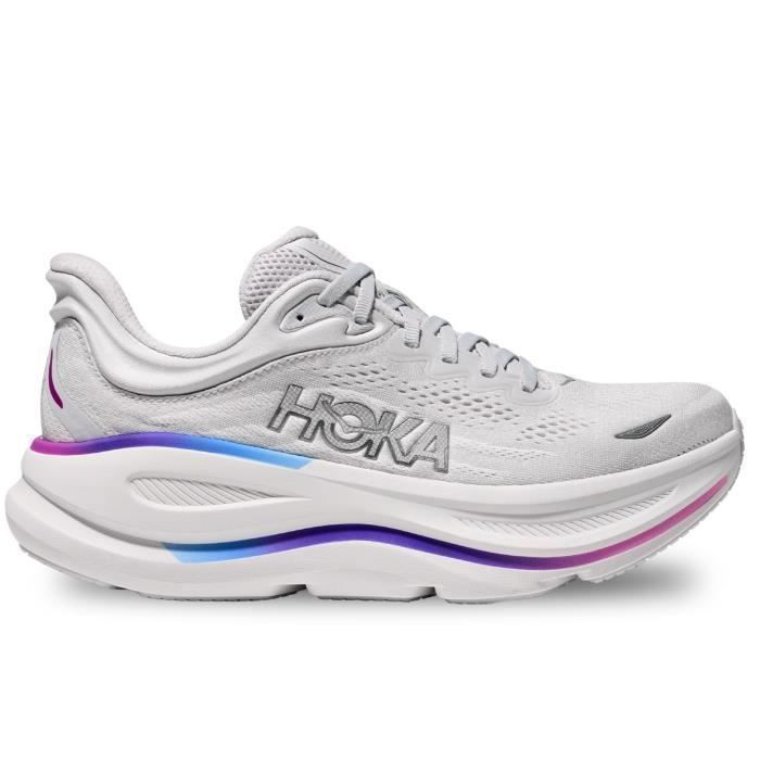 Hoka Bondi 9 Chaussures pour Femme Gris 1162012-CYWH