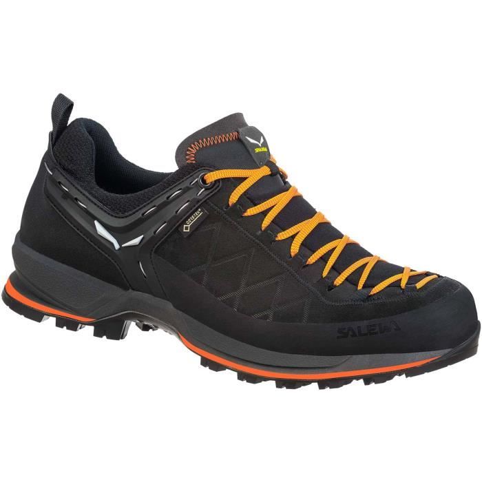 chaussures trail running noir - salewa - mountain trainer 2 gore-tex® - hommes