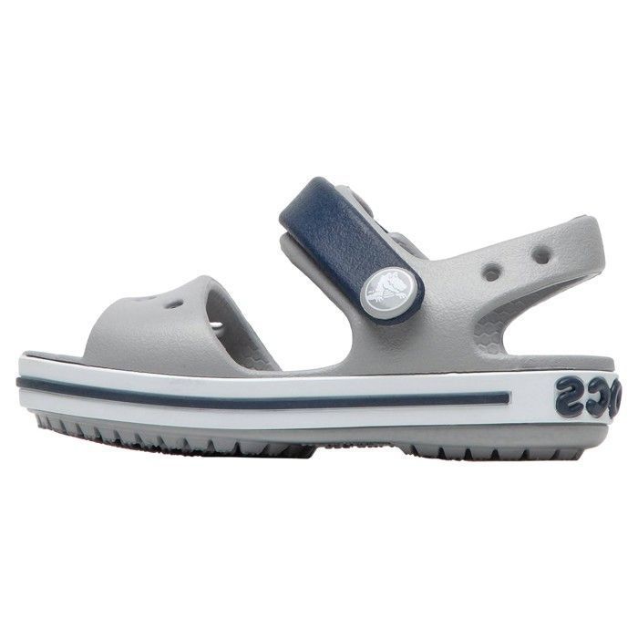Sandales Crocs Crocband pour enfants Gris Mixte Synthétique