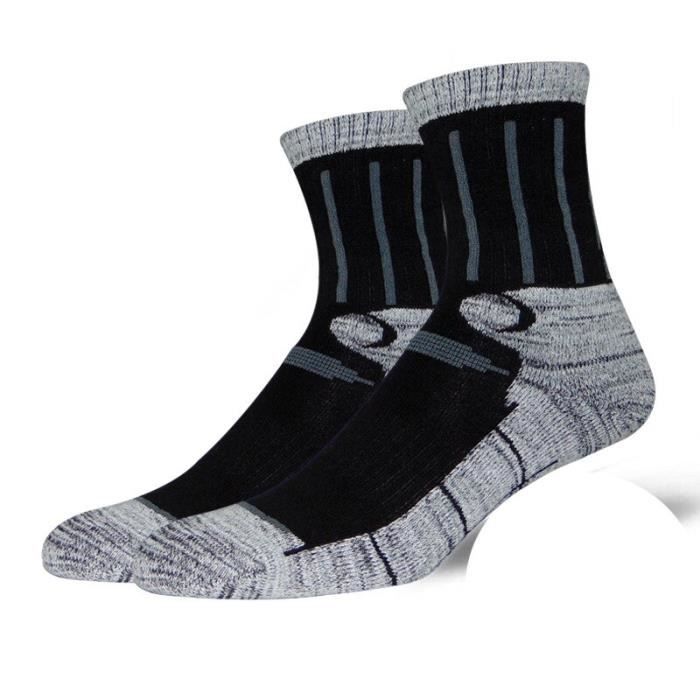 Chaussettes Wisport 4 Saisons Lumière - Homme - Coolmax Noir - NEUVES étiquettes