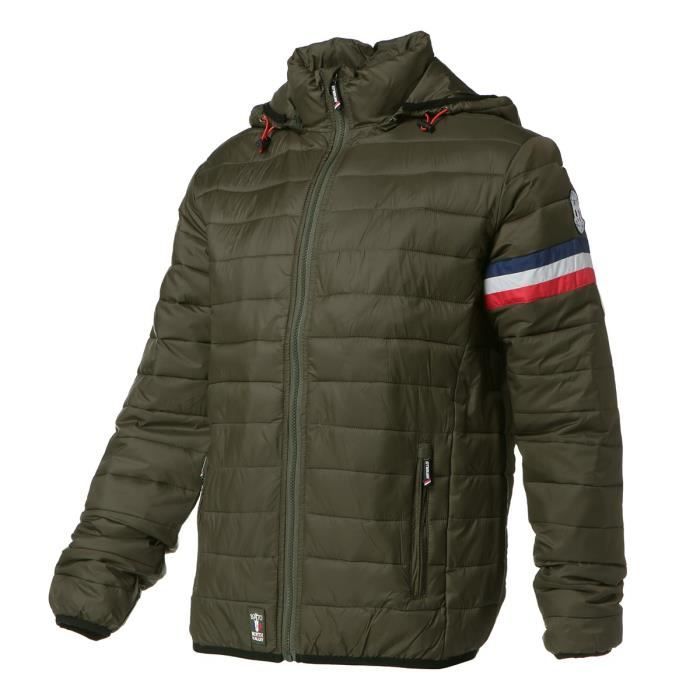NORTHVALLEY Doudoune Sully Fine Homme Kaki Vert Cdiscount Pret a Porter