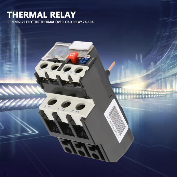 Relais De Surcharge Thermique 3 Pôles - 17-25A - 660V AC - Marque Uxcell - Contact NO/NC - Neuf Sous Blister