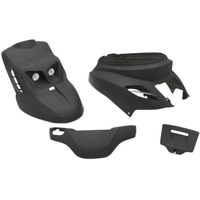 Kit carénage noir mat design Replay pour scooter Yamaha 50 Bw's 2004 à 2020