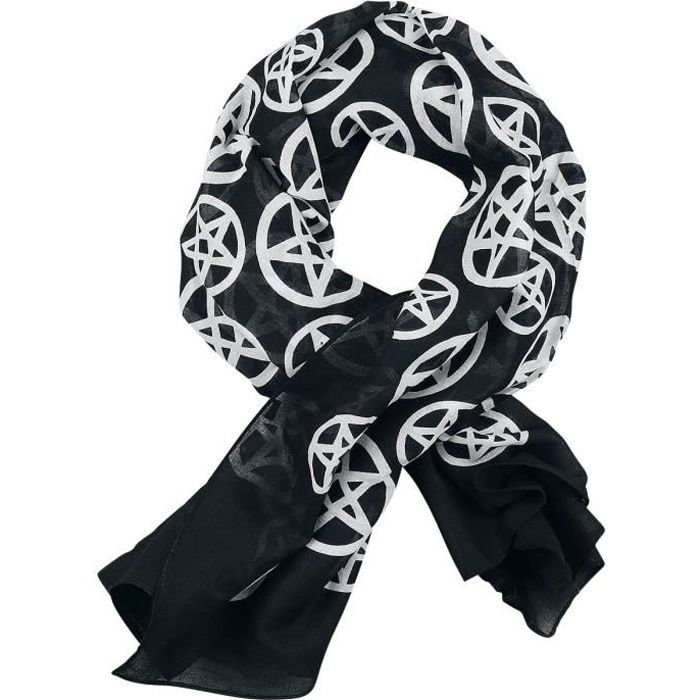 Pentagram Bandana Scarf Cloth Face Covering 100% Cotton 65cm Sq