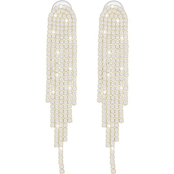 Boucles d’oreilles très longues - France