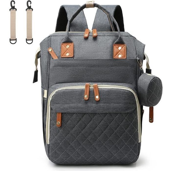 Sac a langer Sac a Dos a Langer Grande Capacite Sac a Couches Multifonction Impermeable Sac de Voyage Cdiscount Puericulture Eveil bebe