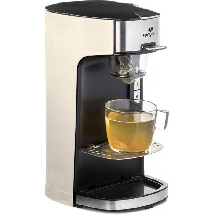 Machine a the vrac ou sachet SENYA - Theiere electrique crem