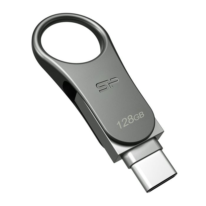 Silicon Power Mobile C80 lecteur USB flash USB Type A / USB Type C 3.2 Gen 1 3.1 Gen 1 Neuf - vue 8