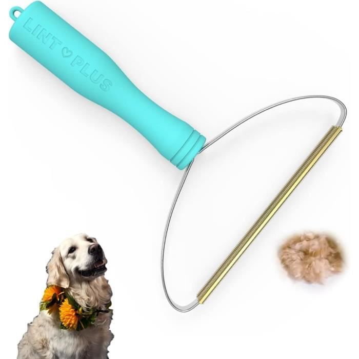 Poiinvc 2-en-1 Gant Anti Poils Animaux Double Face Électrostatique Pour