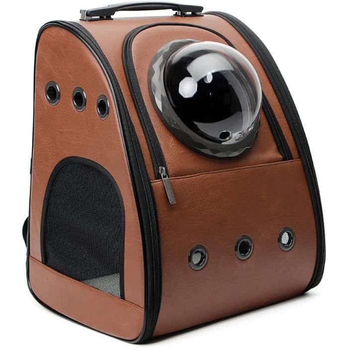 Sac à Dos Transporteur Pour Chien Ou Chat - Ventilé, Léger, Avec Poches | Randonnée, Vélo, Voyage - 3