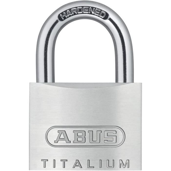 ABUS Titalium Coppia Di Lucchetti 30mm Con Chiavi Uguali - Sicurezza In Blister