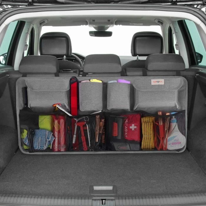 Organisateur de coffre de voiture, organisateur de rangement de coffre de voiture, rangement de