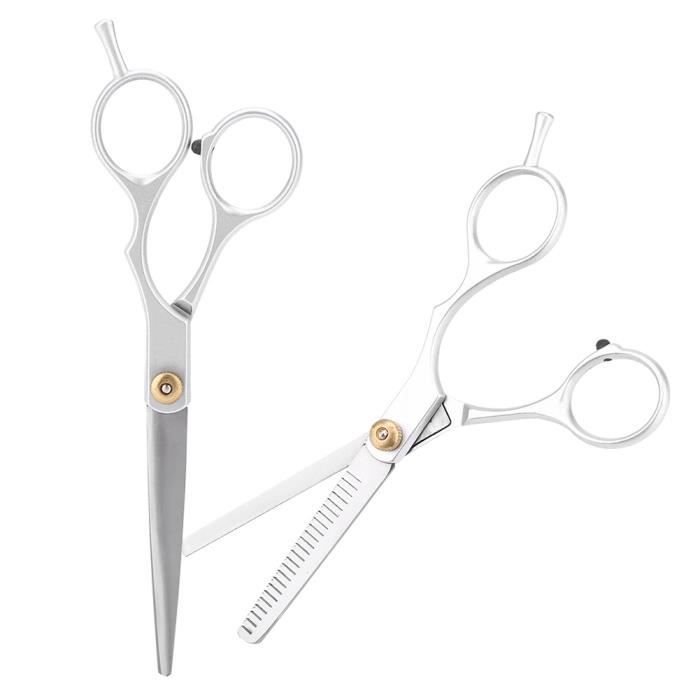 Ciseaux De Coiffure Professionnels Diamond Cuts - Acier Inoxydable - Longueur 7 Pouces - Fabriqués Au Japon - Garantie 1 An