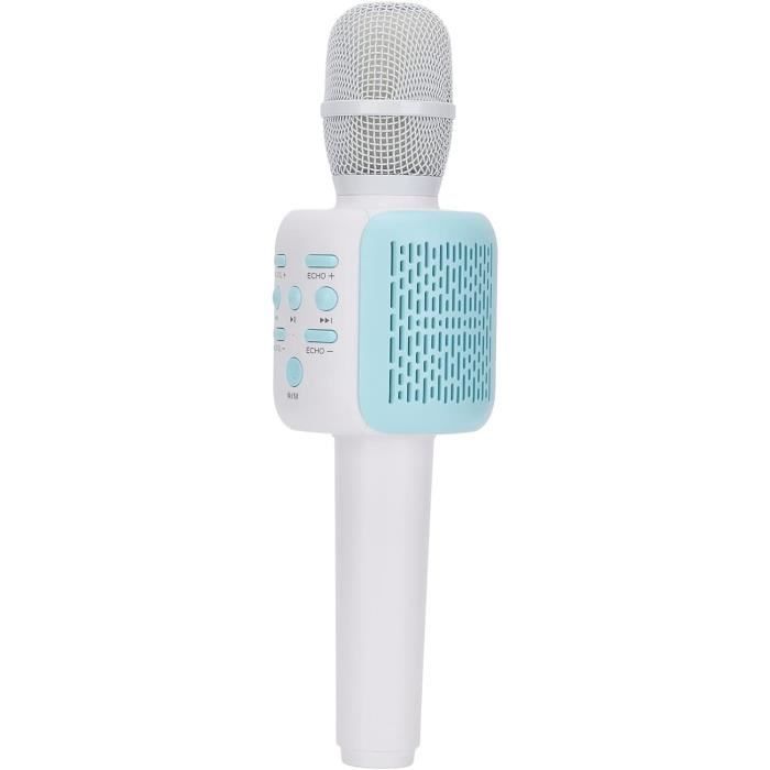 Micro Karaoké Bluetooth Coby 4-en-1 - Enceinte, Enregistreur - Or