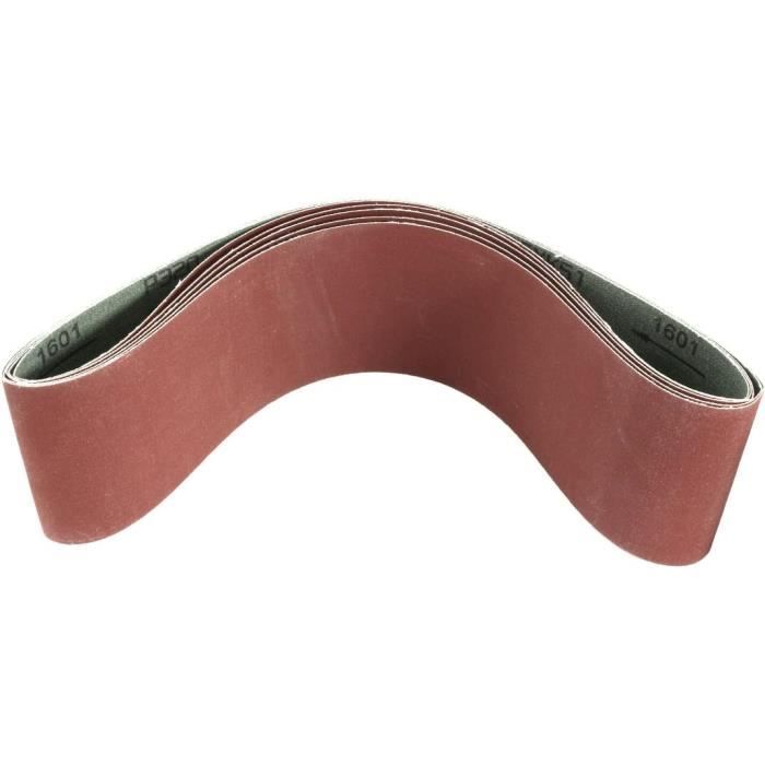 4 Bandes Abrasives 1000 Grain - 50mm X 686mm - Oxyde Aluminium - Pour Ponceuse à Bande