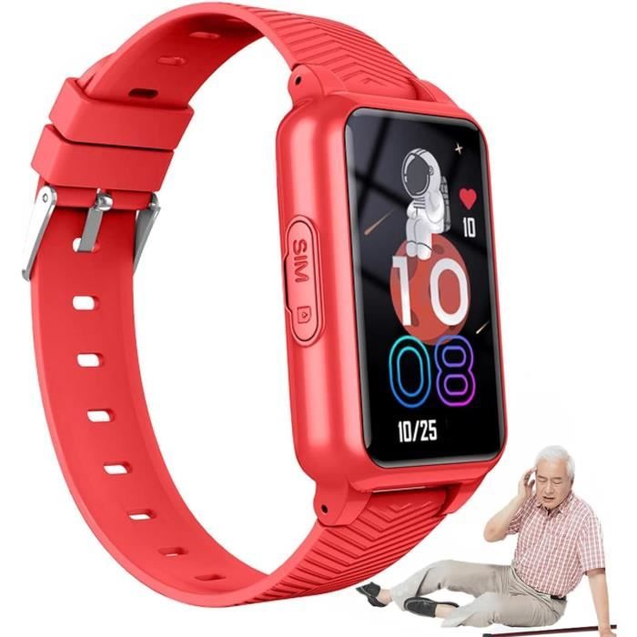 Système D'alarme Pour Personne âgée - Bracelet + émetteur + Récepteur - Connecté App Smart Life/Alexa - Wi-Fi 2.4GHz