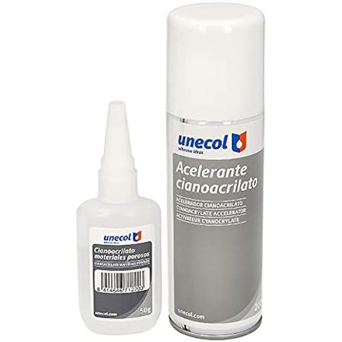 Kit accélérant - UNECOL - 7156 - 200 ml + 50 ml - Transparent - Pour ...
