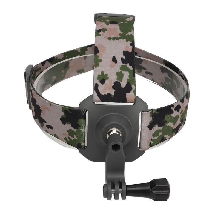 Serre-tête Support Caméra Maclean MC-447 - Universel Pour GoPro, Smartphone, Trépied