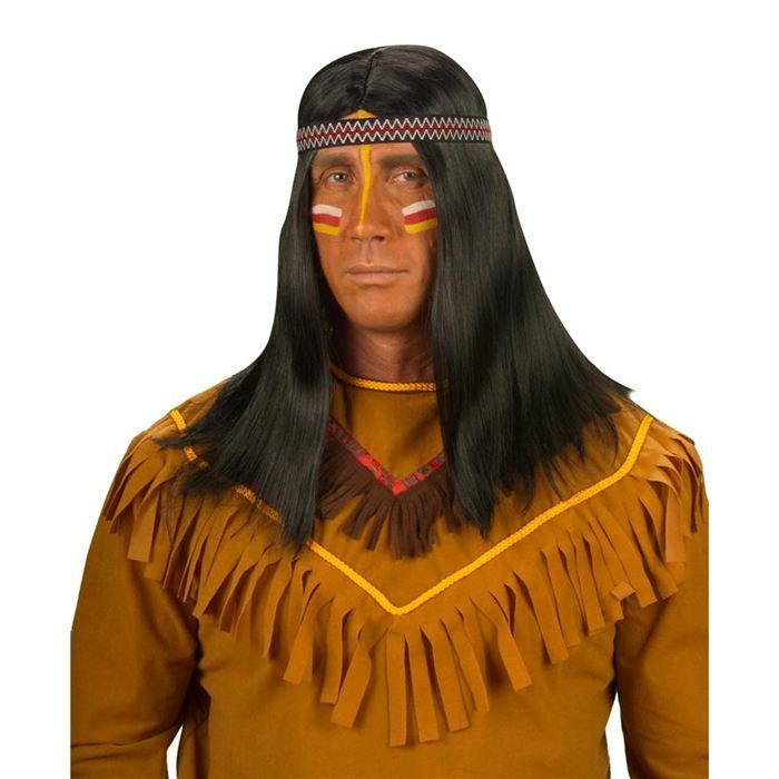 perruque indien homme