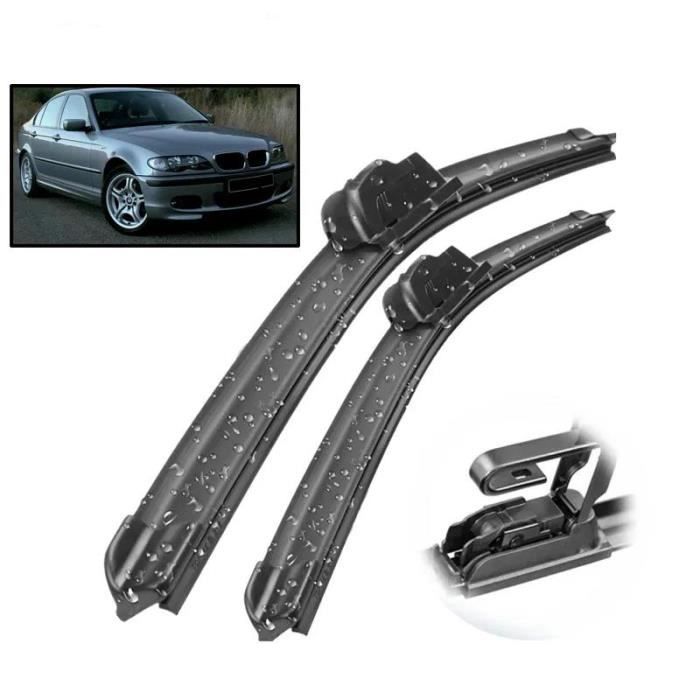 Kit D'essuie-glace Avant Pour BMW Série 3 E92 E93 (2006-2009) - Noir, Prêt à Monter