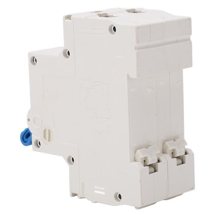 Disjoncteur Mini Tétrapolaire DZ47-63 C63 – 63A 230/400V, 1 Pôle, Uxcell