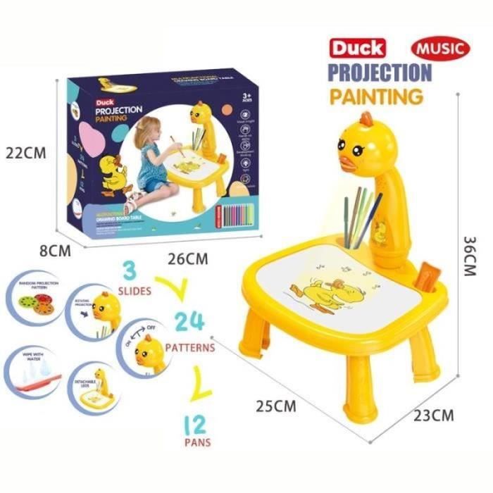 Fdit jouet de projecteur de dessin pour enfants Projecteur de dessin