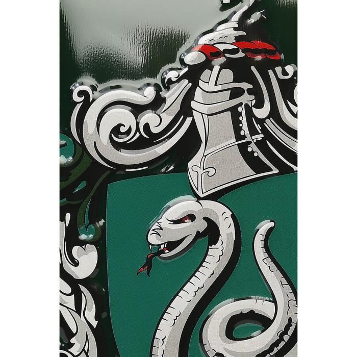 Harry Potter Serpentard Plaque en métal vert - Cdiscount Maison