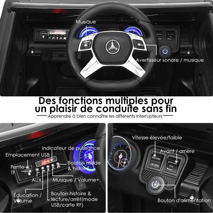 Commutateur Vitesse Électronique Pour Voiture Enfant G65 G55 – Bouton Avant/Arrière 1 à 5 Vitesses