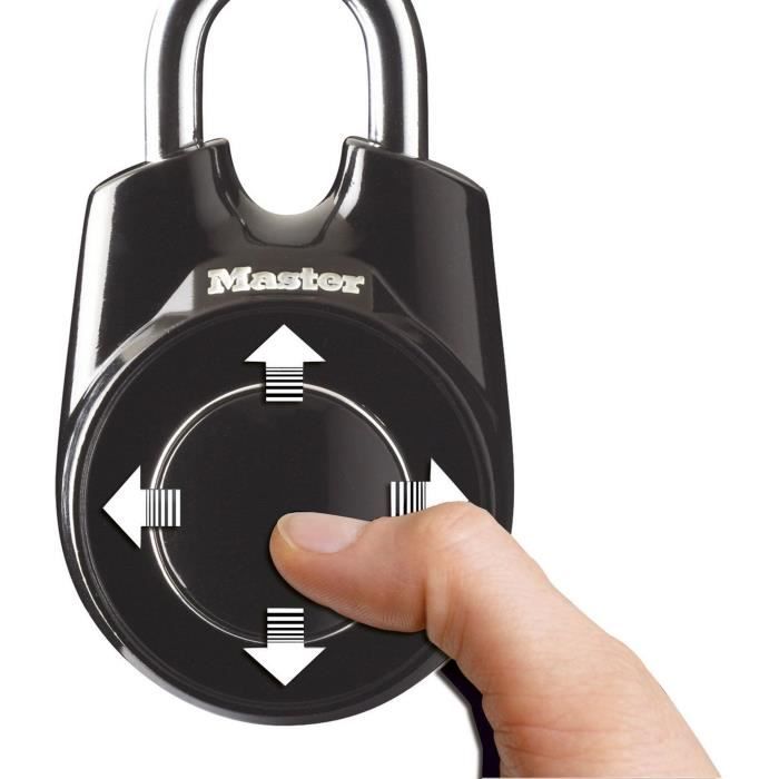 Master Lock - MASTER LOCK Cadenas a combinaison programmable 64mm - Pour  vestiaire de sport, casier d'école - Serrure - Rue du Commerce