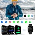 Montre connectée Homme Multi-sports Santé Blackview Smartwatch Bluetooth Etanche pour Iphone Samsung Sony Huawei Xiaomi Android-2