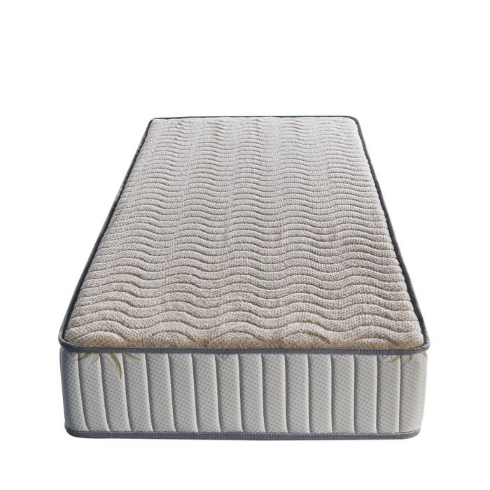 King of Dreams Matelas BZ 140x200 Mousse Poli Lattex Indéformable Tissu Strech très résistant - Hauteur 10 cm - Soutien Très Ferme - TECHNO10 King of Dreams Matelas BZ 140x200 Mousse Poli Lattex Indéformable Tissu Strech très résistant - Hauteur 10 cm - Soutien Très Ferme - TECHNO10
