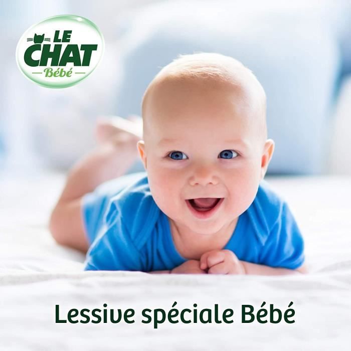 Le Chat Bébé Eco Efficace – 30 Lavages (1.5L) – Lessive Liquide
