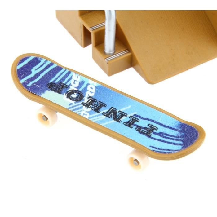 Mini Skatepark Parc Rampe pour Doigt Board Skateboard Pièces Set