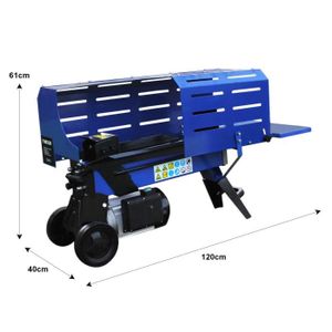 Kit 6 Pièces Forets Fendeur De Bois Avec Poignées - Pour Perceuse Camping Et Ferme