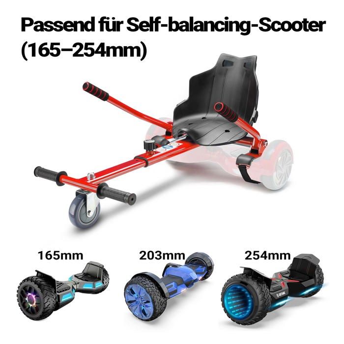 Wiltec Siège de Balance Scooter – Rouge – capacité de 120 kg max Wiltec Siège de Balance Scooter – Rouge – capacité de 120 kg max