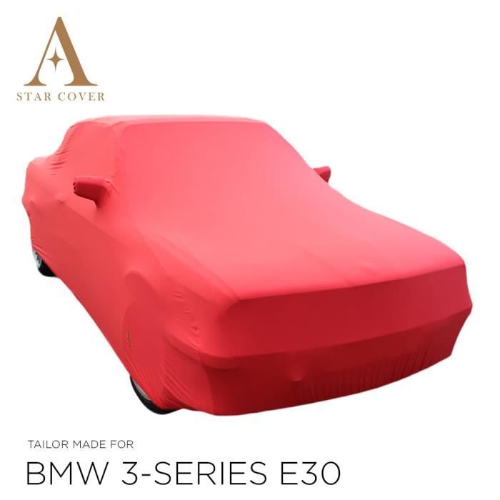  Star Cover Compatible avec Une bâche d'intérieur pour BMW 3- Series Cabrio (E93) Housse Rouge