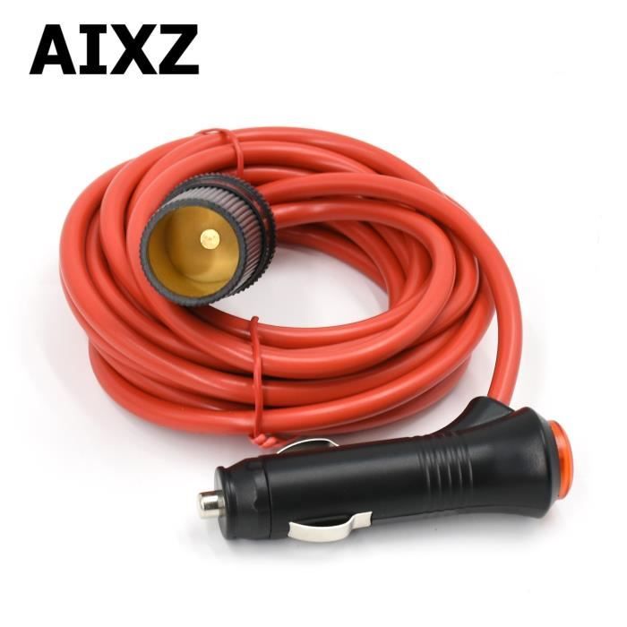 Chargeur de batterie,12V 24V universel 3.7M rallonge cble pour allume  cigare chargeur de voiture adaptateur - Type 2pcs model 1 - Cdiscount Auto