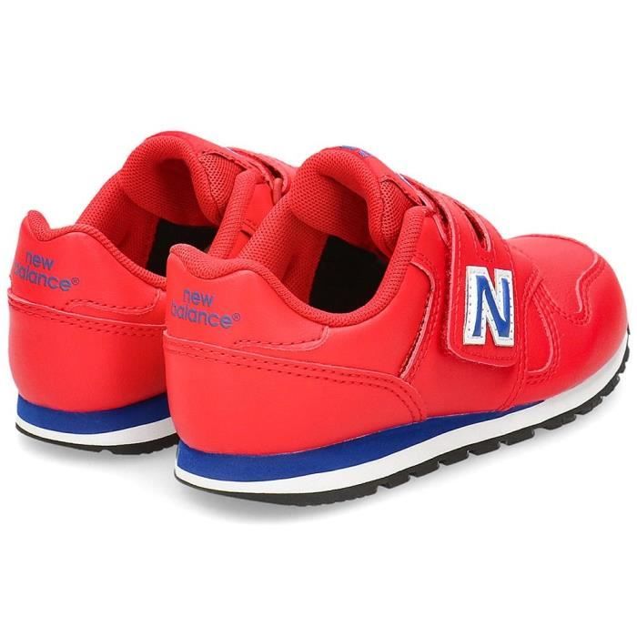 Baskets New Balance 373 Enfant Rouge Mixte Rouge Cdiscount